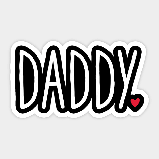 Daddy heart gift birthday family love Sticker by FrauK